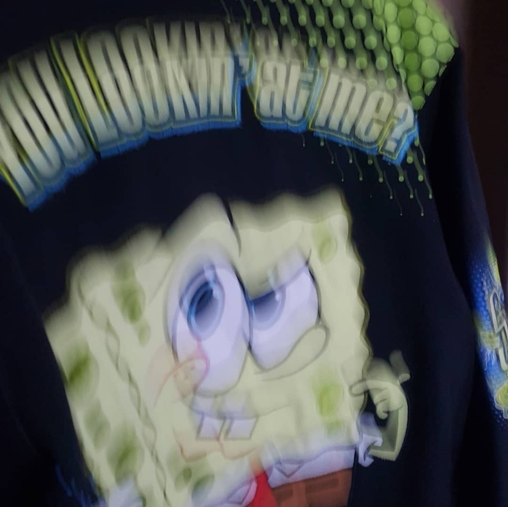 RARE Nickelodeon Spongebob Racing Jacket